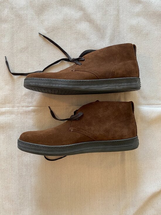 Tom Ford Clarence Brown Suede Chukka Boots Size 11 main image 9